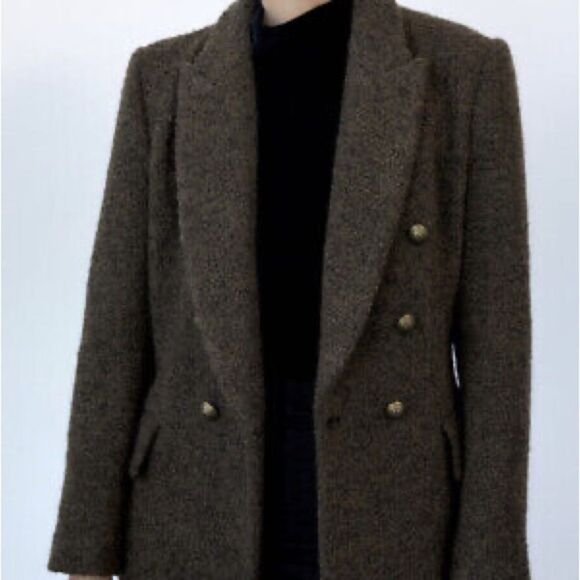 Zara Brown Trench Coat - Picture 15 of 16